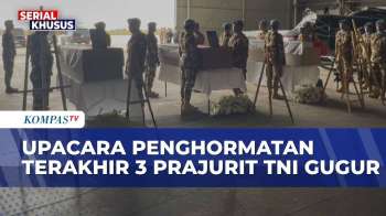3 Prajurit TNI Gugur Di Lebanon, UNIFIL Gelar Penghormatan Terakhir | KOMPAS SIANG