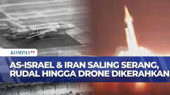 Perang AS-Israel Vs Iran: Rudal & Drone Hujani Pangkalan AS Dan Israel, Pangkalan Iran Diserang