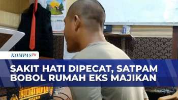 Satpam di Lampung Nekat Bobol Rumah Mantan Majikan Karena Dipecat, Kerugian Capai Rp40 Juta