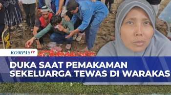 Isak Tangis Iringi Pemakaman Sekeluarga Tewas Di Warakas, Keluarga: Hasil Otopsi Keluar Dalam 5 Hari