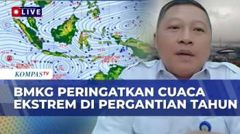 Detail! BMKG Soal Cuaca Tahun Baru 2026: Waspada Hujan Lebat, Gelombang Tinggi, Hingga Siklon Tropis