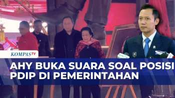 AHY Buka Suara Soal Posisi Politik PDIP, Tekankan Kepentingan Nasional Di Atas Partai | KOMPAS SIANG