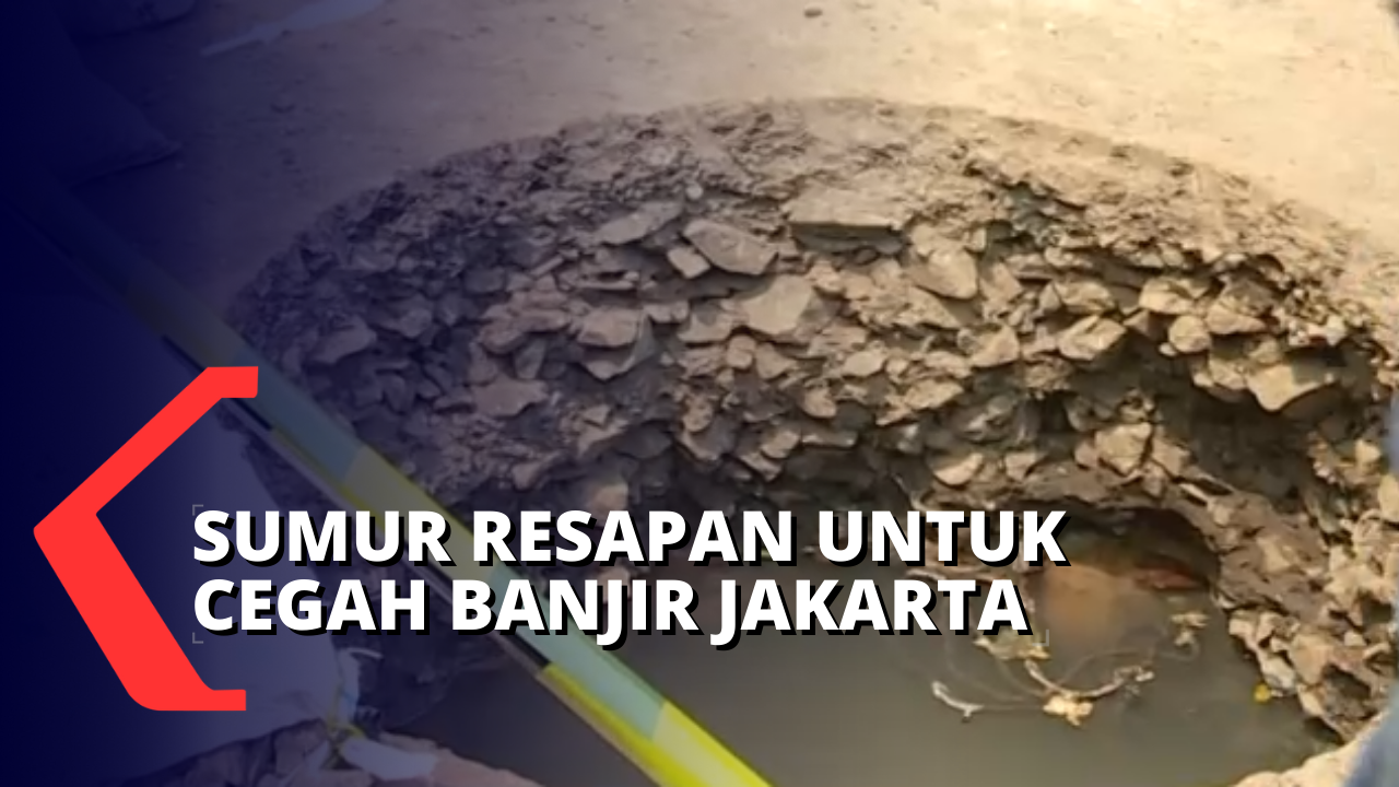 Pemprov Dki Jakarta Bangun Sumur Resapan Untuk Cegah Banjir