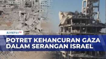 Pantauan Udara Kondisi Terkini Gaza Dibombardir Israel: Rumah-Apartemen Sisa Reruntuhan | SAPA PAGI