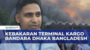 Asap Mengepul! Terminal Kargo Bandara Dhaka Terbakar, Penerbangan Dihentikan Sementara