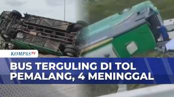 Kecelakaan Maut Bus Pariwisata Di Tol Pemalang, 4 Jenazah Korban Tiba Di Rumah Duka | KOMPAS SIANG