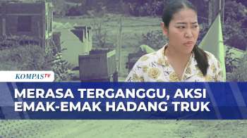 Emak-Emak Hadang Truk Tambang Yang Lalu Lalang Di Permukiman | SAPA PAGI