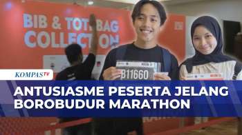 Antusias! Ribuan Peserta Bank Jateng Borobudur Marathon 2025 Ambil Race Pack | SAPA PAGI