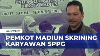 Cegah TBC, Pemkot Madiun Dan Dinkes Gelar Skrining Karyawan SPPG | KOMPAS SIANG