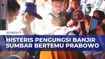 Histeris, Tangis Pengungsi Banjir-Longsor Sumatera-Aceh Bertemu Presiden Prabowo | KOMPAS PETANG