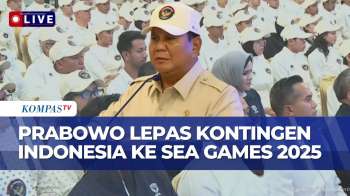 Terbaru! Momen Presiden Prabowo Berangkatkan Kontingen Indonesia ke SEA Games 2025
