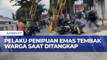 Pelaku Penipuan Emas Berontak Dan Lepas Tembakan Ke Warga Saat Ditangkap