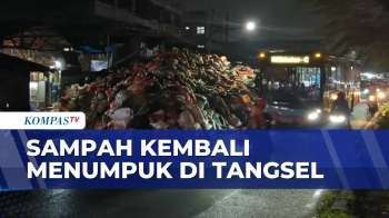 Usai Tahun Baru, Sampah Kembali Menumpuk Di Tangsel | SAPA PAGI