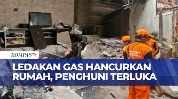 Rumah Di Jakbar Rusak Berat Akibat Ledakan Gas Elpiji 12 Kg, Penghuni Alami Luka Bakar