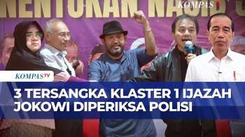 Kasus Ijazah Jokowi Terus Bergulir, 3 Tersangka Klaster 1 Diperiksa Polisi |KOMPAS PETANG