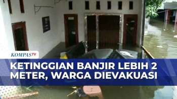 Banjir 2 Meter Masih Rendam Permukiman Warga Di Tangerang | KOMPAS PETANG
