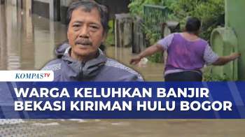 Banjir Rendam Bekasi Timur Imbas Kiriman Air Dari Hulu Bogor, Warga Minta Peninggian Tanggul Kali