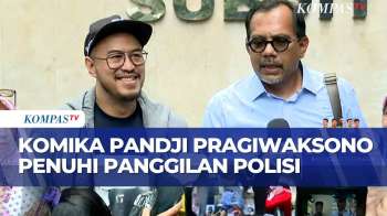 Datangi Polda Metro Jaya, Komika Pandji Diperiksa Terkait Laporan Materi Mens Rea | KOMPAS PETANG