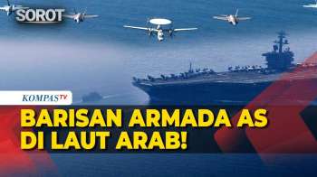 Potret Barisan Armada AS Di Laut Arab! Di Tengah Perundingan AS-Iran Di Oman