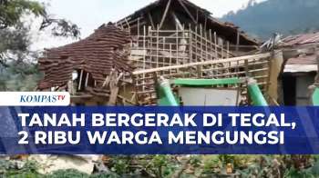 Potret Rumah Terdampak Tanah Bergerak Di Tegal, Warga Khawatir Pergerakan Masih Terjadi