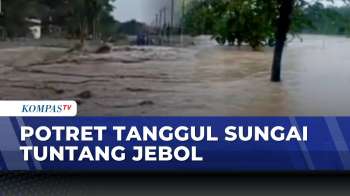 Sungai Tuntang Meluap, Permukiman Di Dusun Wareng Terendam Banjir | KOMPAS PETANG