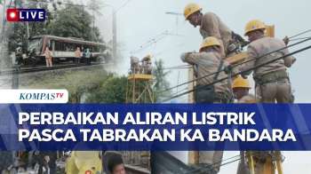 Pasca Kecelakaan KA Bandara Soetta: 1 Jalur Sudah Berfungsi Normal, Aliran Listrik Dalam Perbaikan