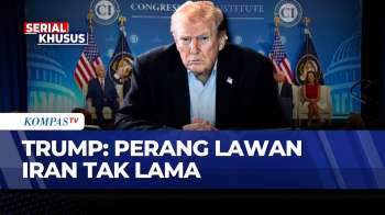 Donald Trump Klaim Perang Melawan Iran Tak Akan Berlangsung Lama | KOMPAS SIANG