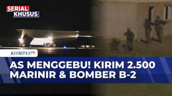 Amerika Serikat Menggebu! Kirim 2.500 Marinir ke Timur Tengah, B-2 Bomber Dikerahkan ke Iran