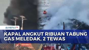 Ledakan Hanguskan Kapal Motor Muatan Tabung Gas, 2 ABK Tewas | KOMPAS PETANG