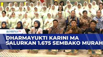 Dharmayukti Karini MA Salurkan 1.675 Sembako Murah Bagi Pegawai Di Lingkungan MA - MA NEWS