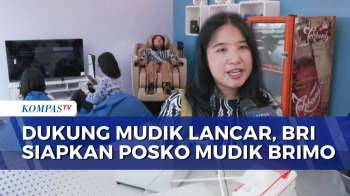 Posko Mudik BRImo Di Rest Area KM 57 Karawang, Kursi Pijat Hingga Area Hiburan Tersedia