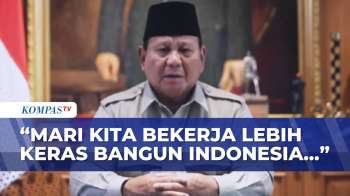 Presiden Prabowo Ucapkan Selamat Idulfitri 2026: Mari Kita Bekerja Lebih Keras! | KOMPAS SIANG