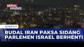 Rudal-Drone Iran Lintasi Yerusalem, Sirene Berbunyi Hingga Parlemen Israel Panik | SAPA MALAM