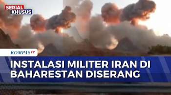 Instalasi Militer Iran Diserang, Asap Tebal Membubung Tinggi Di Baharestan | KOMPAS PETANG