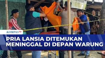 Geger! Warga Temukan Pria Lansia Meninggal Di Depan Warung Makan | BORGOL