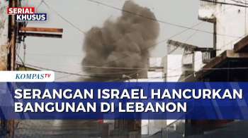 Serangan Udara Israel Ratakan Bangunan Di Lebanon Selatan | KOMPAS SIANG