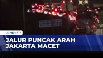 Arus Balik Libur Panjang, Tol Cipularang Arah Jakarta Padat Di KM 81 Jatiluhur