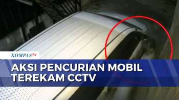Terekam CCTV! Aksi Pencurian Mobil Di Palembang, Pelaku Rusak Alarm Dari Kolong | BORGOL
