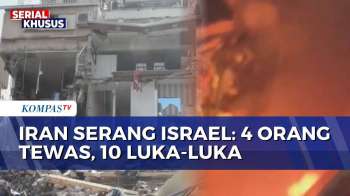 Serangan Rudal Iran Hantam Kota Haifa Israel, 4 Orang Tewas Dan 10 Luka-Luka | KOMPAS PETANG
