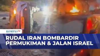 Hancur! Rudal Picu Ledakan Di Permukiman Hingga Jalan Di Haifa Israel, Milik Iran? | KOMPAS PAGI