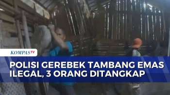 Tambang Emas Ilegal Di Banyumas Digerebek, Tiga Pelaku Diamankan Polisi | BORGOL