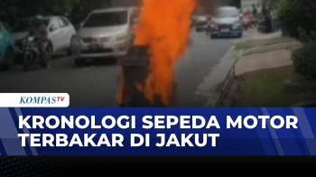 Motor Terbakar Di Kelapa Gading Diduga Akibat Korsleting Listrik | SAPA PAGI