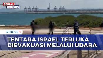 Proses Evakuasi Udara Tentara Israel Yang Terluka Dalam Pertempuran Di Lebanon | KOMPAS PETANG