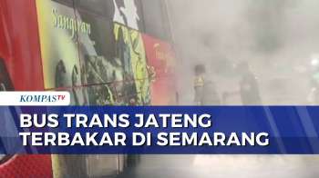 Bus Trans Jateng Terbakar Di Semarang, Semua Penumpang Berhasil Selamatkan Diri | SAPA PAGI