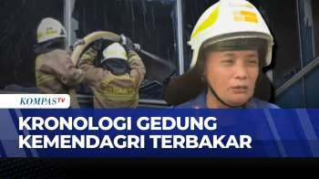 Kebakaran Gedung Kemendagri di Jakarta Selatan, 19 Mobil Damkar Diterjunkan