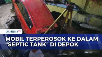 Mobil Terperosok ke 'Septic Tank' di Depok, Evakuasi Berlangsung 12 Jam | KOMPAS PETANG