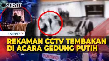 Rekaman CCTV Tembakan di Acara Gedung Putih: Pelaku Bersenjata Lari Lewati Penngamanan