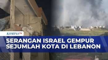 Brutal! Serangan Pesawat Tempur Israel Masih Gempur Sejumlah Kota di Lebanon