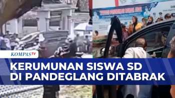 Tragis! Mobil Kepala Dinas Di Lingkungan Pemkab Pandeglang Tabrak Kerumunan Siswa SD | KOMPAS SIANG