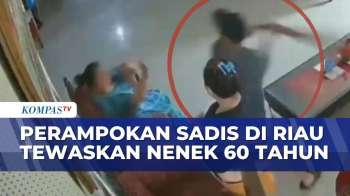 Sadis! CCTV Rekam Aksi Perampokan Di Pekanbaru, Tewaskan Nenek 60 Tahun | BORGOL